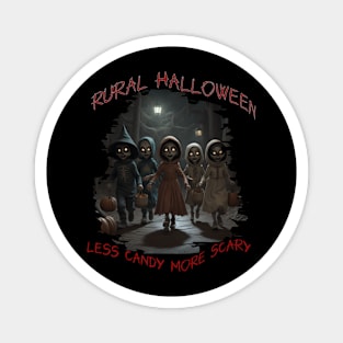 Rural Halloween Magnet